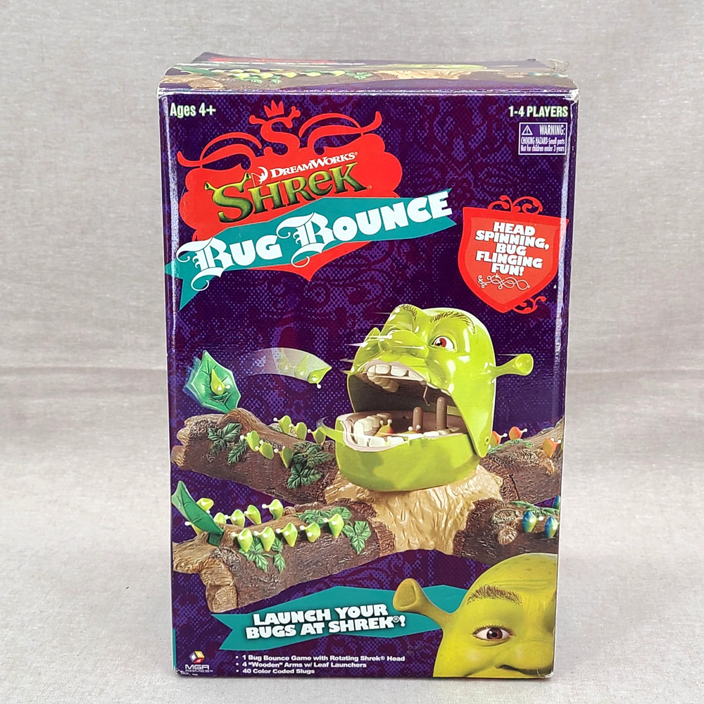 Dreamworks‎ Shrek Bug Bounce Game Replacement Part: Empty Box